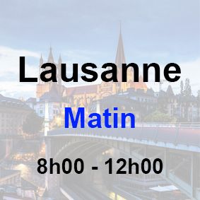 ?Lausanne | 28 février 2026 | 8h00 -12h00 ?Lausanne | 28 février 2026 | 8h00 -12h00