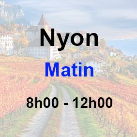 ?Nyon | 21 Mars 2026 | 8h00 -12h00 ?Nyon | 21 Mars 2026 | 8h00 -12h00