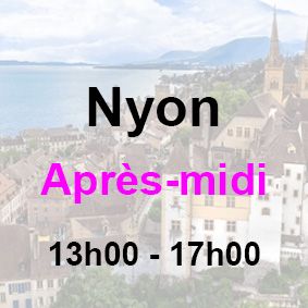 ?Nyon | 21 Mars 2026 | 13h00 -17h00 ?Nyon | 21 Mars 2026 | 13h00 -17h00