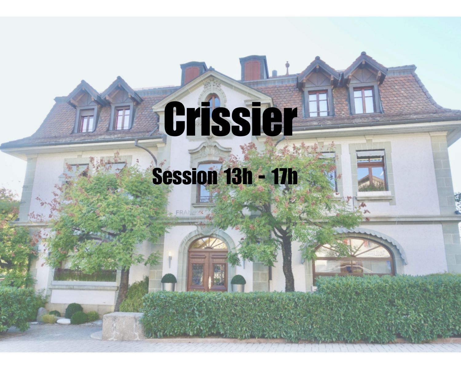 ?? Cours pédiatriques | Crissier | Samedi 7 novembre 2026 | 13h00 - 17h00