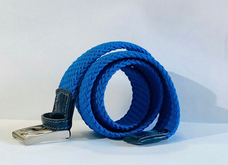 CINTURON TRENZADO ELASTICO