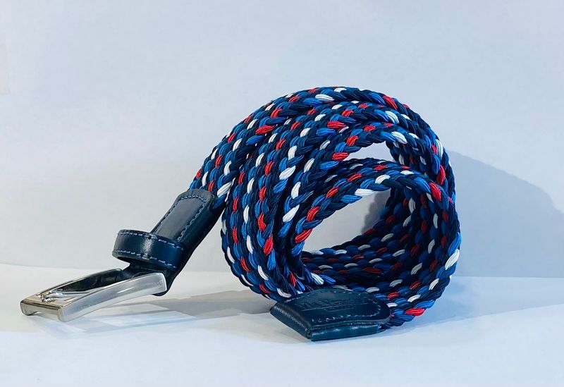 CINTURON TRENZADO ELASTICO