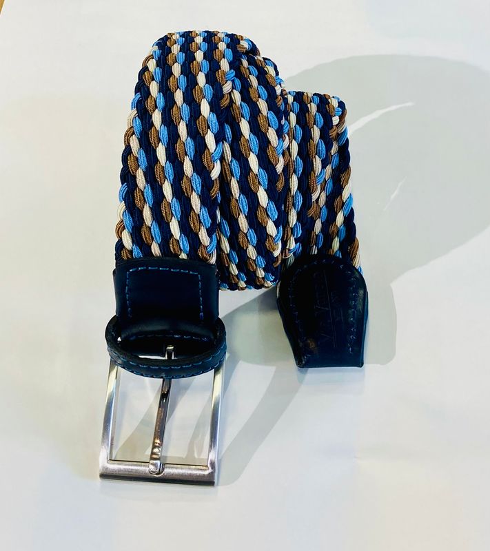 CINTURON TRENZADO ELASTICO