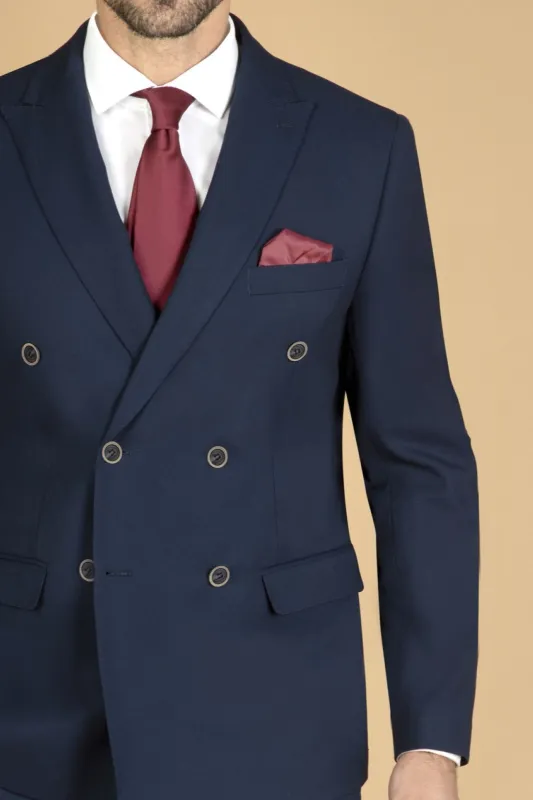 Traje cruzado corte italiano