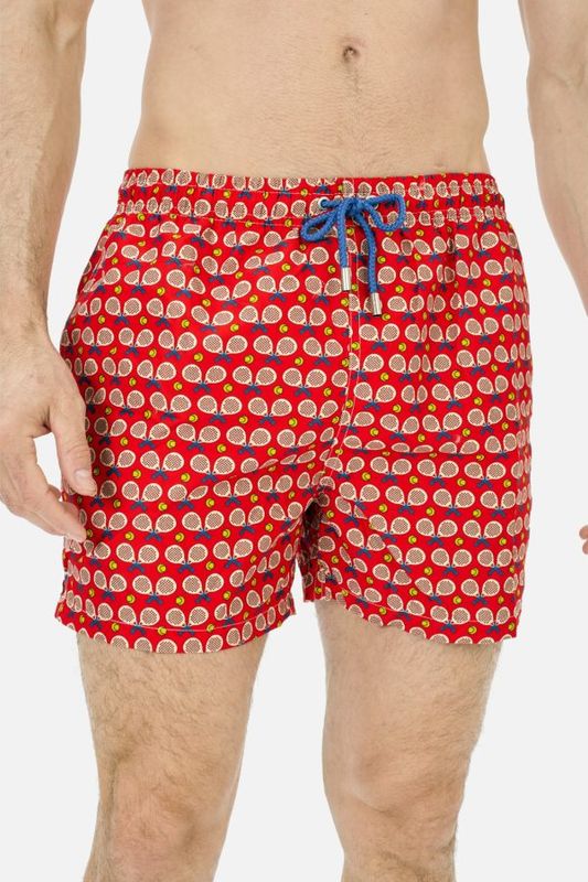 BAÑADOR HOMBRE ESTAMPADO RAQUETAS