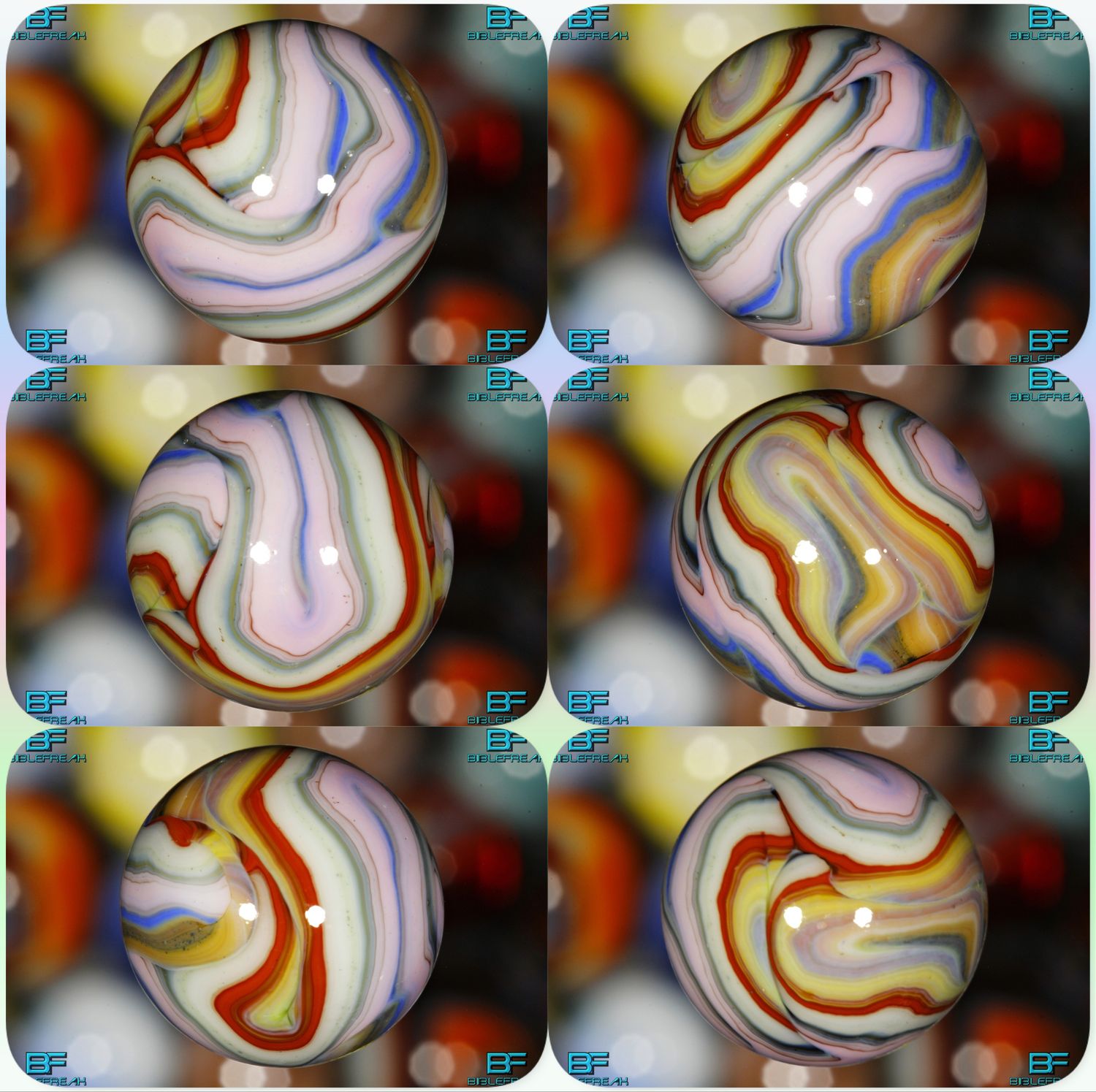 001196 ONE (1) JABO 2009 JOKER RAINBOW I RUN &quot;PINKY&quot; MINT 9.0 3/4&quot; +/-