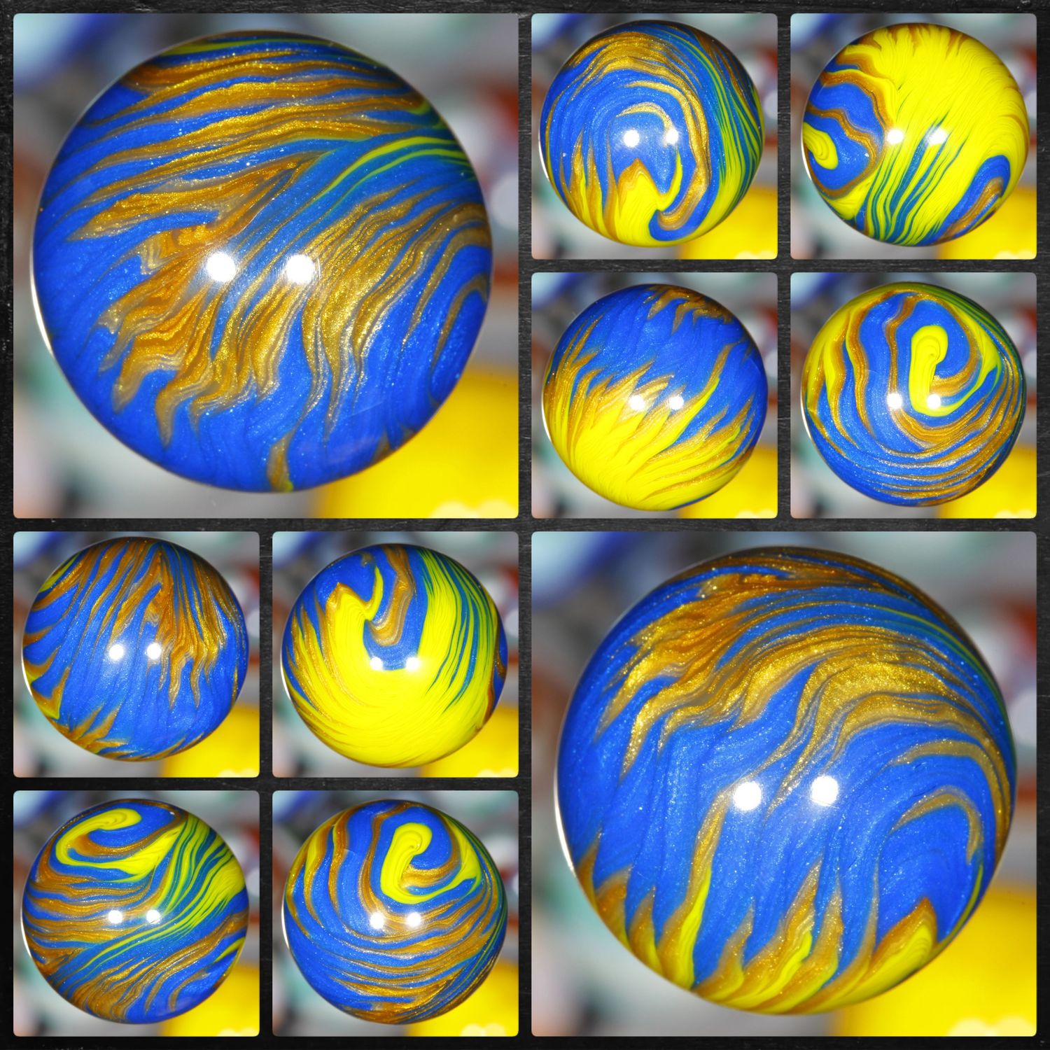 003569 Dave Becker Blackhawk Agates "RA Egyptian Sun" MINT 7/8