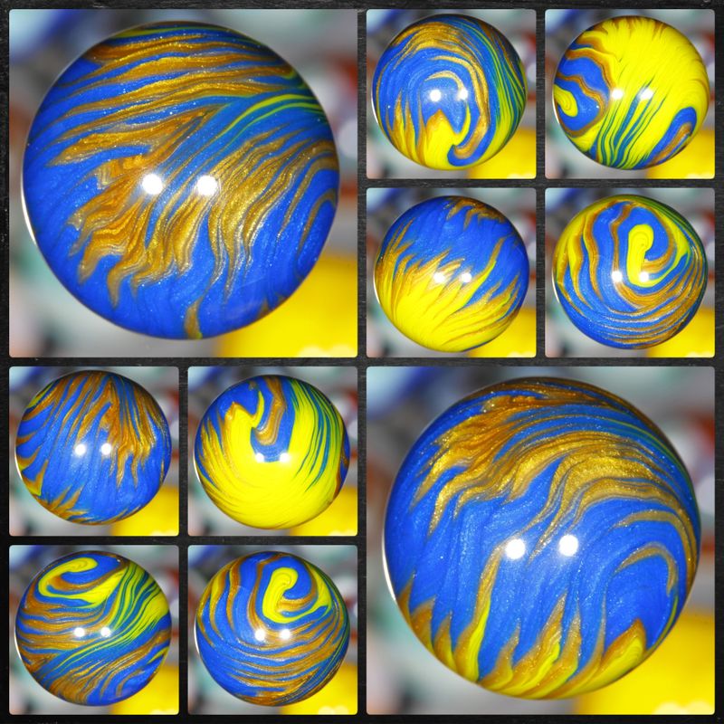 003569 Dave Becker Blackhawk Agates "RA Egyptian Sun" MINT 7/8