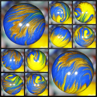 003569 Dave Becker Blackhawk Agates "RA Egyptian Sun" MINT 7/8