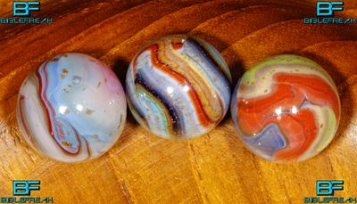 003468 Three (3) D.A.S. Harvest Moon Run MINT 9.0 9/16" +/-