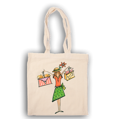 ORGANİK ÇANTA BASKISI - TEK YÜZÜ BASKILI