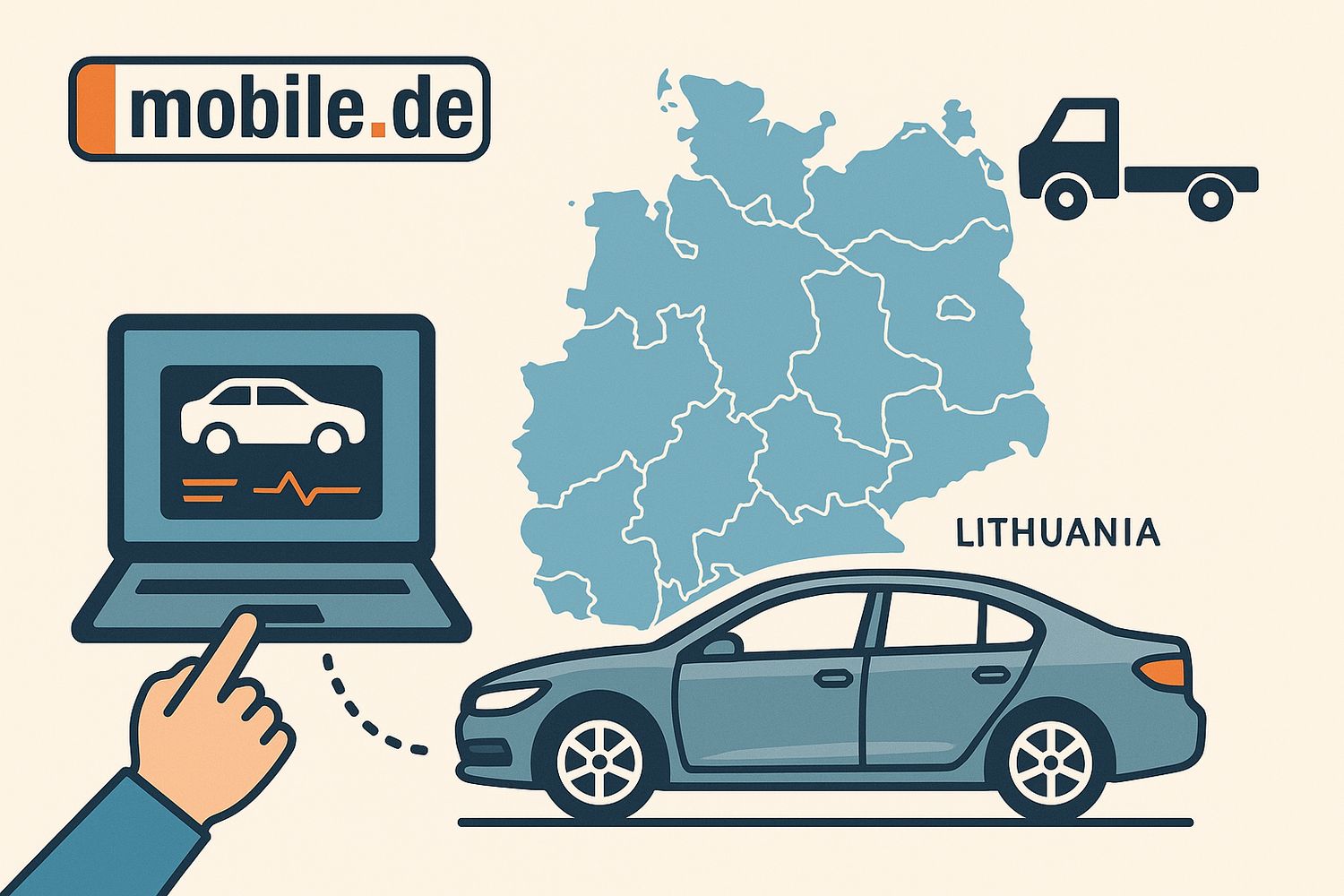 Удаленный подбор автомобиля из Германии с сайта mobile.de