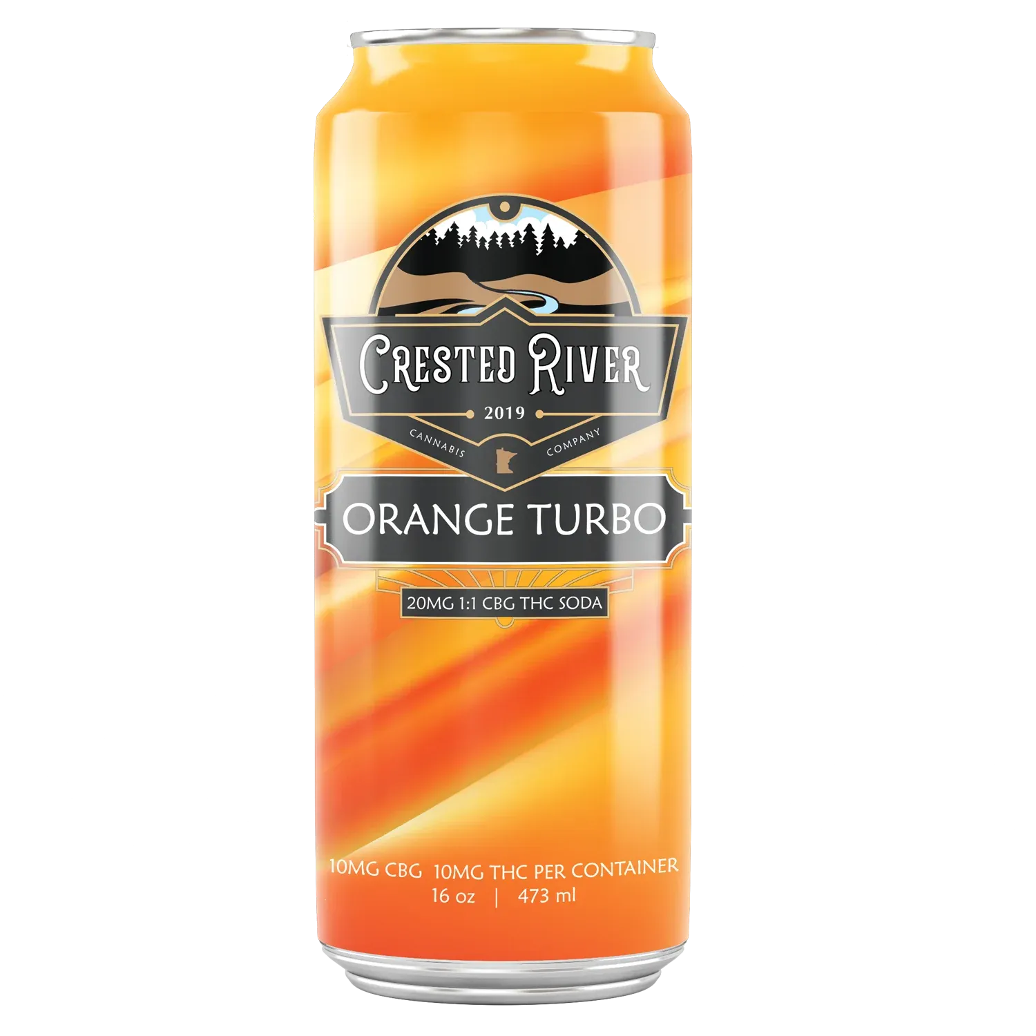 Delta 9 THC - Beverage - Orange Turbo