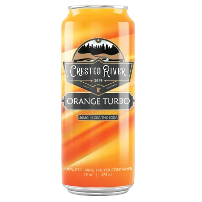 Delta 9 THC - Beverage - Orange Turbo