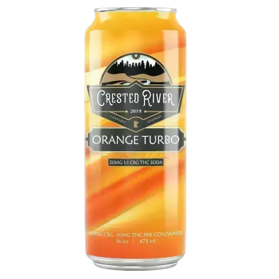 Delta 9 THC - Beverage - Orange Turbo
