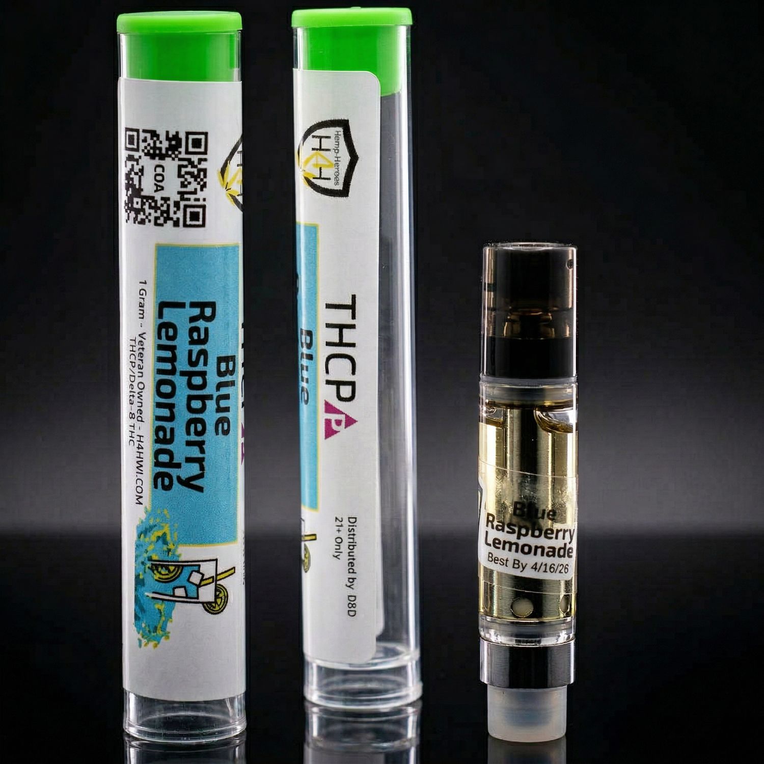 THCP - Cartridge - Blue Raspberry Lemonade 1g
