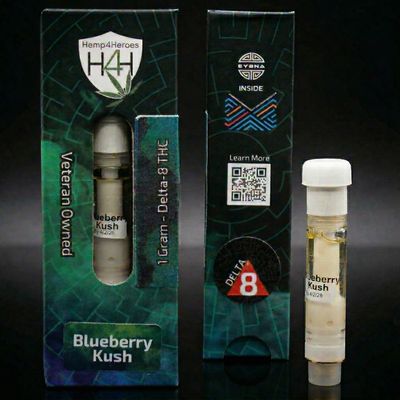 Delta 8 THC - Eybna Cartridge - Blueberry Kush 1g