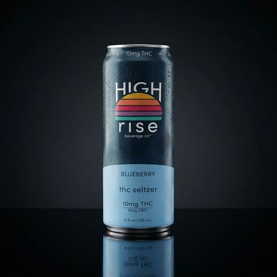 Delta 9 THC - Beverage - Blueberry 10 mg - High Rise