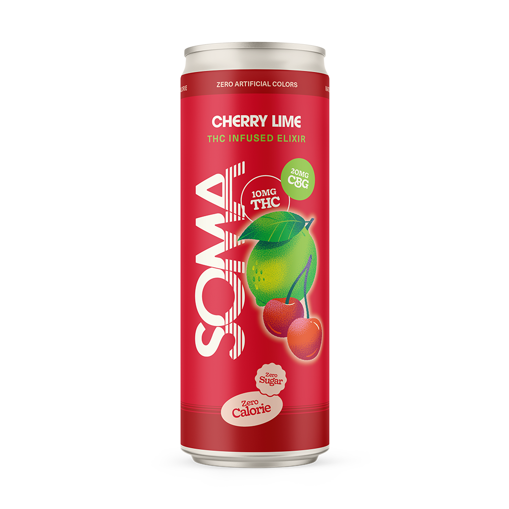 Delta 9 THC - Beverage - Soma - Cherry Lime 10mg