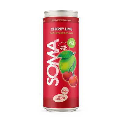 Delta 9 THC - Beverage - Soma - Cherry Lime 10mg