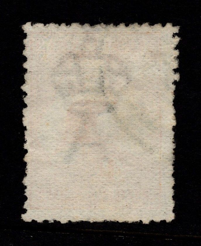 AUSTRALIA 1913 4d ORANGE-YELLOW, SG 6a, FLUFFY PERFS, CORNER CDS, CAT. £100