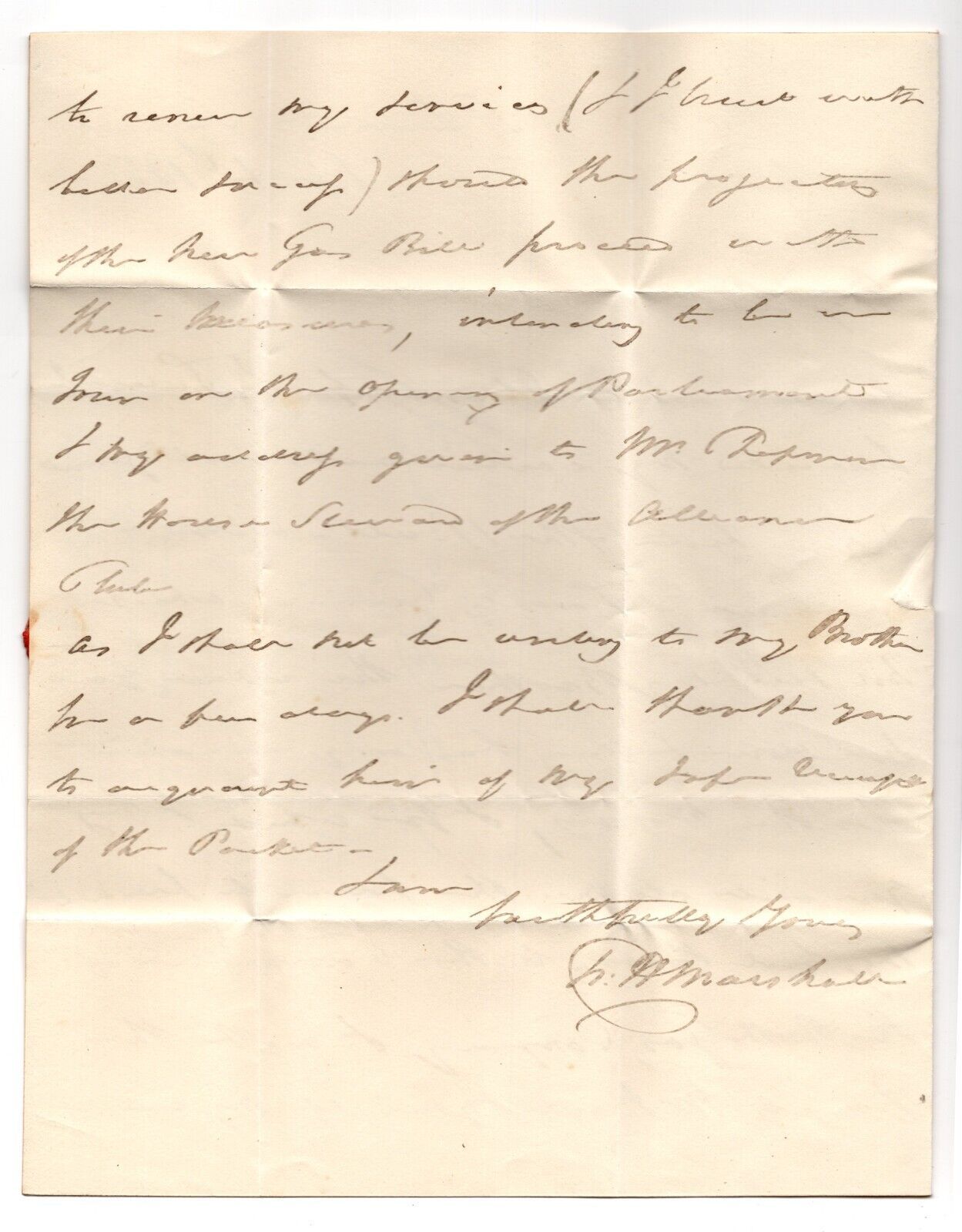 SUSSEX - ST LEONARDS 1837 RARE SCRIPT STRAIGHT LINE, LETTER TO BATH (REF 629)