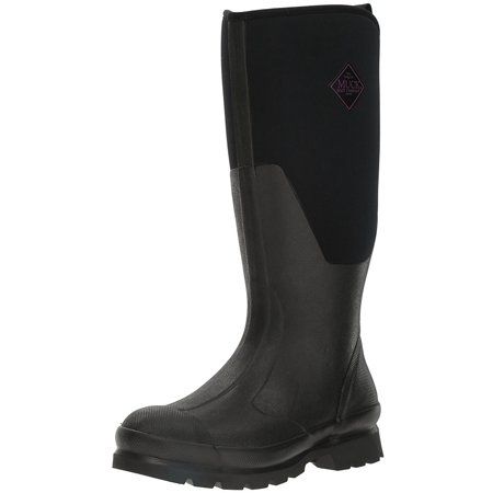 Muck Boots Women&#39;s Chore Tall Waterproof Work Boots, Size: 5, Colour: Black