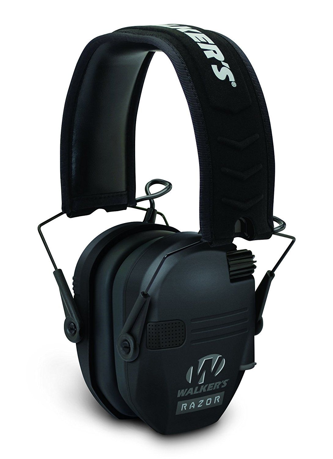 Walker&#39;s Razor Slim Electronic Ear Muffs, Colour: Black