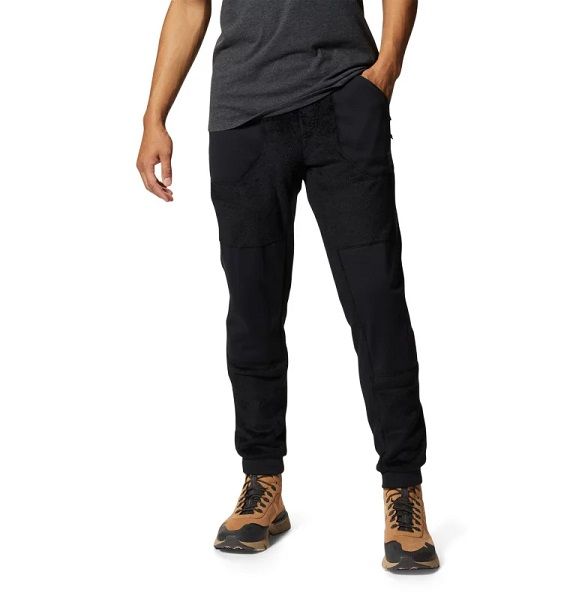 Mountain Hardwear Men&#39;s Polartec High Loft Pant, Size: Small, Colour: Black, Length: Regular