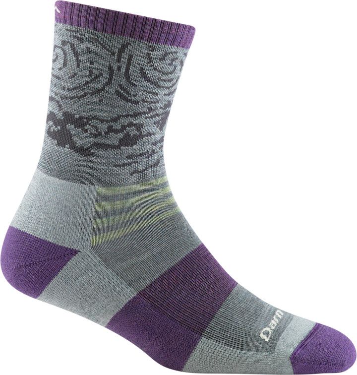 Darn Tough Women&#39;s Storm Hiker Micro Crew Lightweight, Cushioning: Cushion, Size: Small (Women&#39;s 4.5-7), Colour: Seafoam