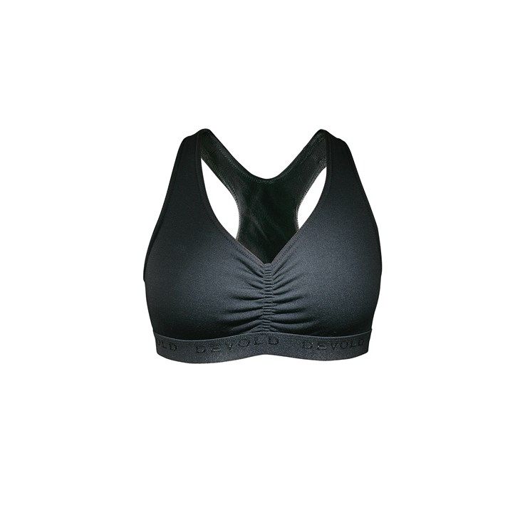 Devold Woman Wool Fleece Bra, Size: Small, Colour: Black