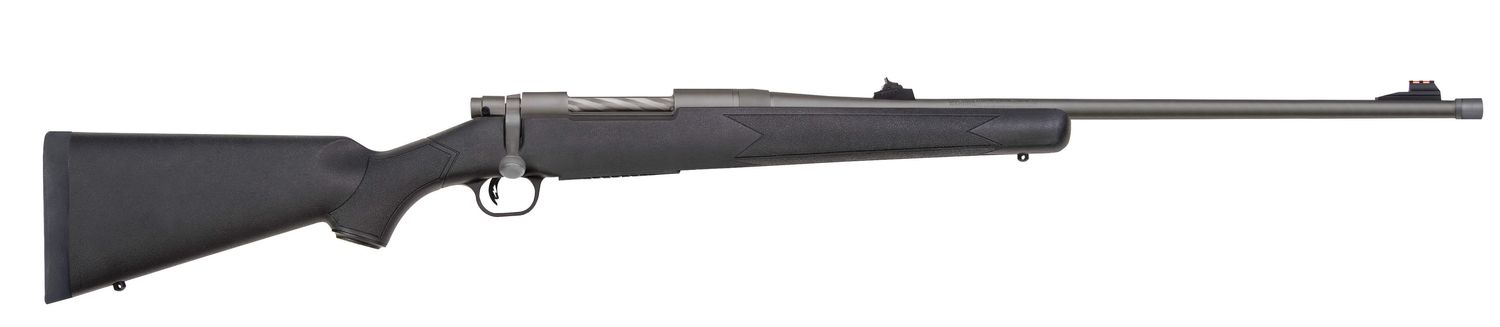 Mossberg Patriot Bolt-Action Rifle, Synthetic Stock, Fluted Cerakote w/Sights, Caliber: 338 Win Mag