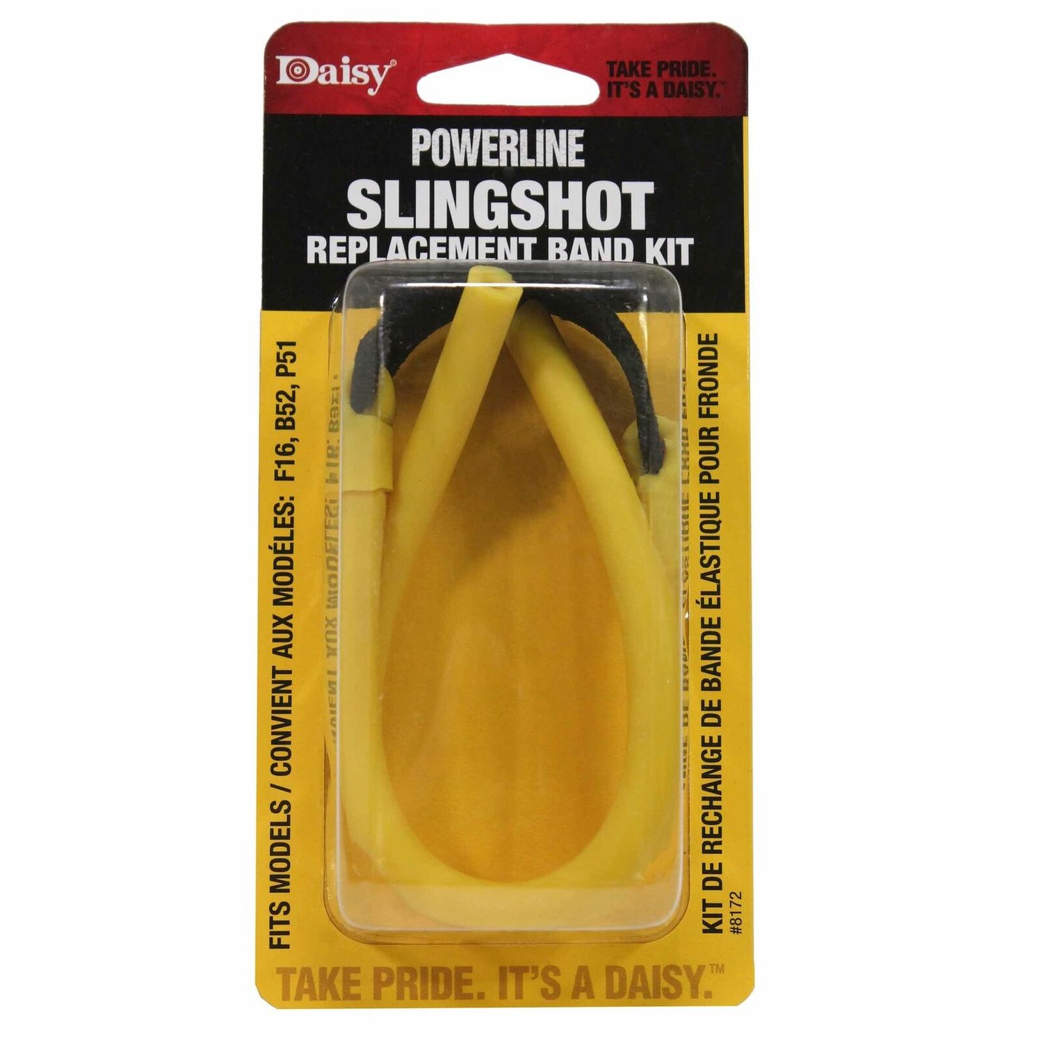 Daisy PowerLine Slingshot Replacement Band with Pouch