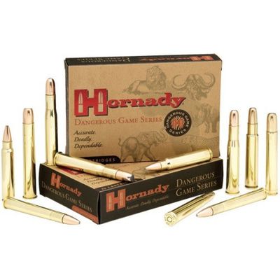 Hornady Dangerous Game 375 Ruger 300 Grain FMJ RN
