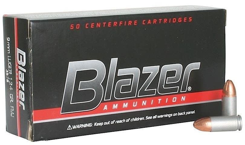 CCI 9mm Luger 124 Grain FMJ Blazer