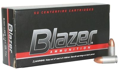 CCI 9mm Luger 124 Grain FMJ Blazer