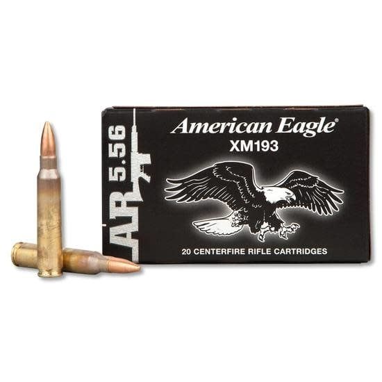 Federal 223 Rem (5.56mm Nato) 55 Grain FMJ