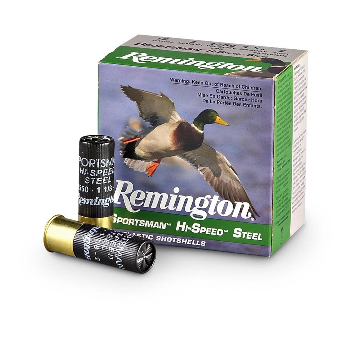 Remington 12 Gauge 2 3/4&quot; 1 1/8oz #4 High-Speed Steel Shot