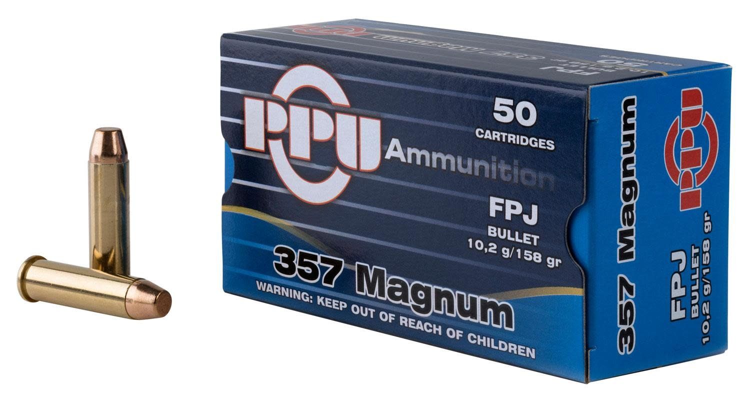 PPU 357 Mag 158 Grain JHP 50/box