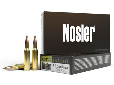 Nosler 6.5 Creedmoor 120 Grain  E-Tip