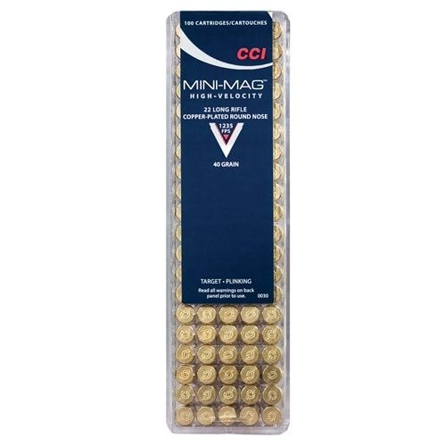 CCI Mini-Mag Target 22 LR 40 Grain, 100/box