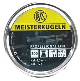 RWS .177 &quot;Meisterkugeln&quot; Pellets 500/Pack