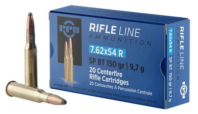 PPU 7.62x54R 150 Grain SP