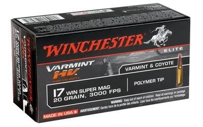 Winchester 17 WSM 20 Grain Varmint HE Super