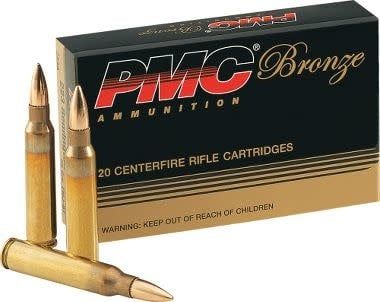PMC 223 Remington 55 Grain FMJ-BT 20/Box