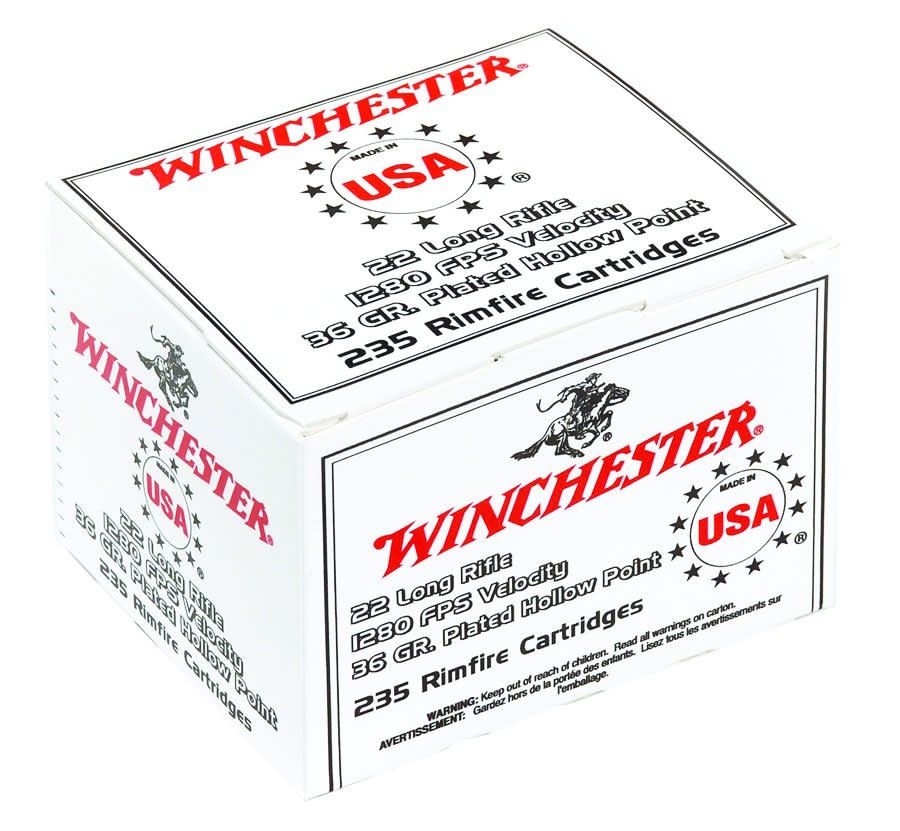 Winchester 22 LR 36 Grain HP 235/Box