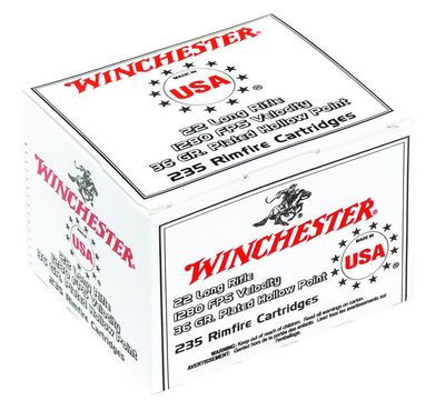 Winchester 22 LR 36 Grain HP 235/Box