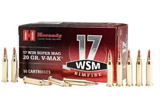 Hornady 17 WSM 20 V-Max