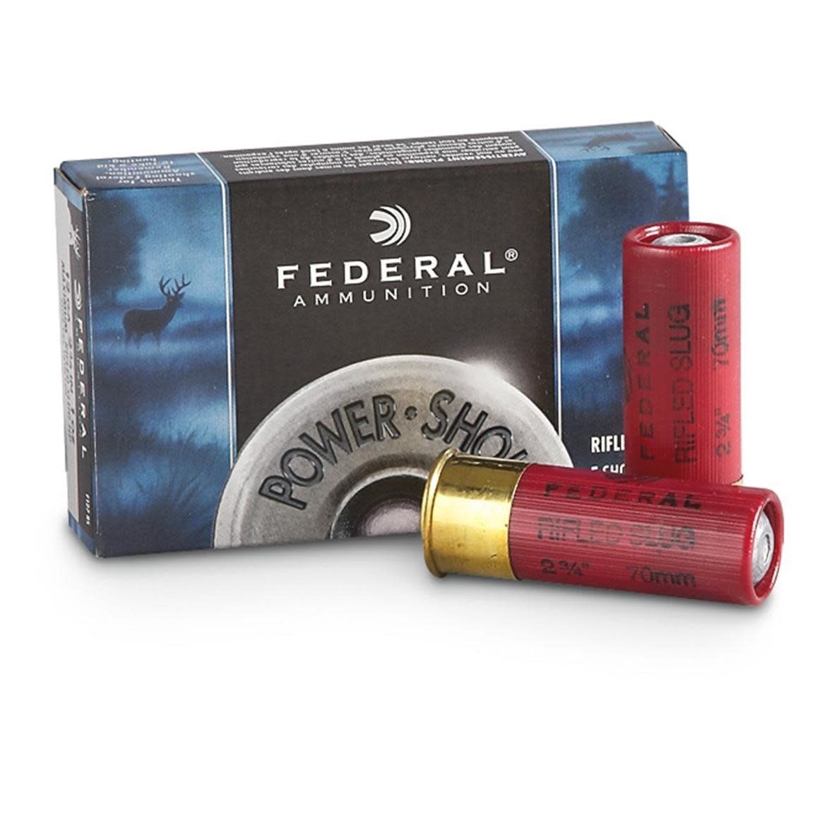 Federal 12 Gauge 2 3/4&quot; 1 1/4Oz Slug