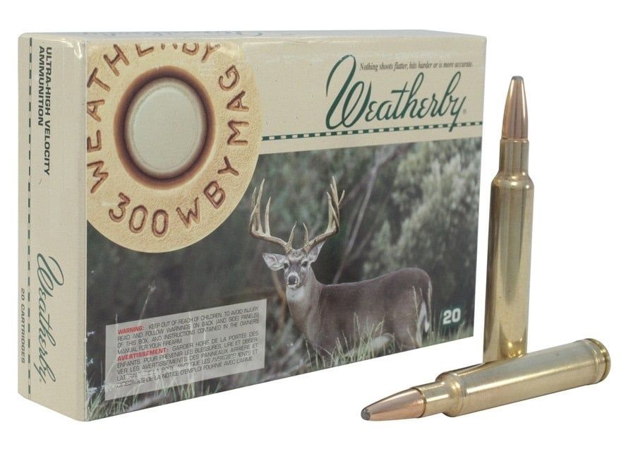 Weatherby 270 Wby 150 Grain Nosler Partition